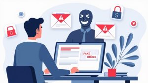 Scopri di più sull'articolo Como identificar e evitar golpes em vagas de emprego online: sinais de alerta e dicas de proteção